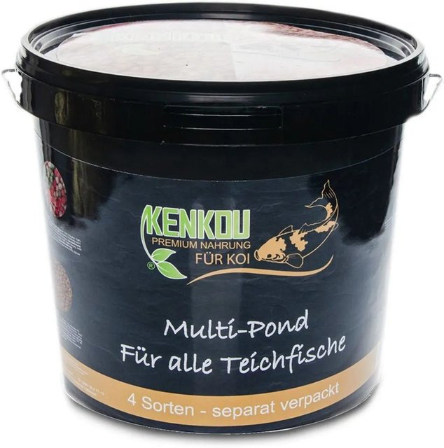 Kenkou Multi-Pond Menü Fischfutter 10 Liter - Bild 1