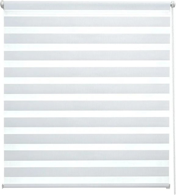 Sol Royal SolDecor DL2 Doppelrollo Day & Night aus Polyester, Farbe: Weiß, B: 55 cm, H: 150 cm - Bild 1