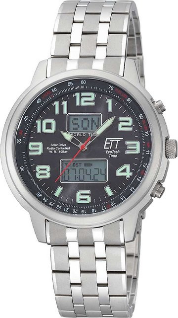 ETT Hunter II Chronograph, Solar, Edelstahl, 48 mm, Herren - Bild 1
