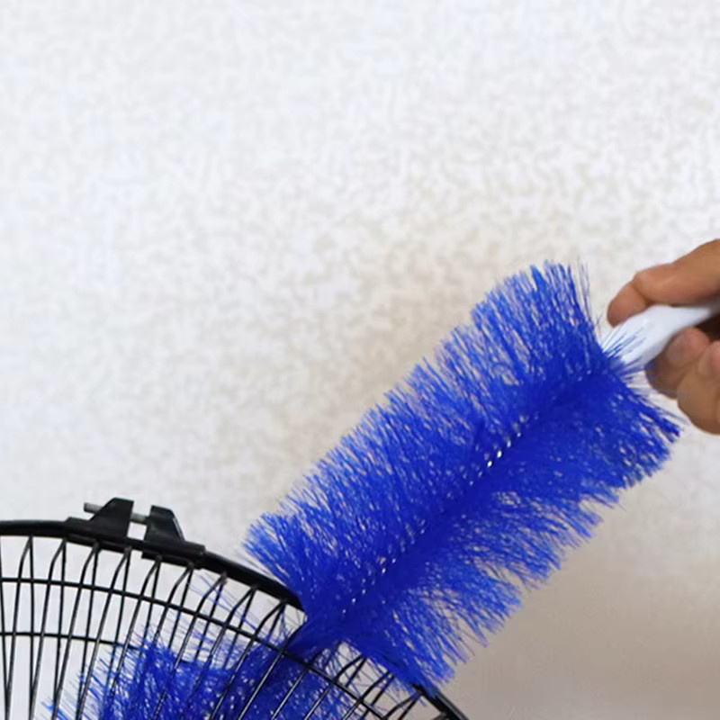 JETTING Mikrofaser Staubentferner Flexibler Lüfterbürsten Reinigungsbürste in Grau und Blau - Bild 2