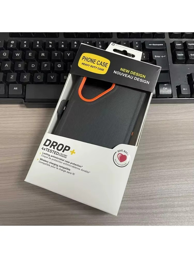 Robuste Defender Schutzhülle mit Clip für Samsung S26 Ultra, S25Edge Plus, S24 und S23 in Schwarz oder Grau - Bild 4