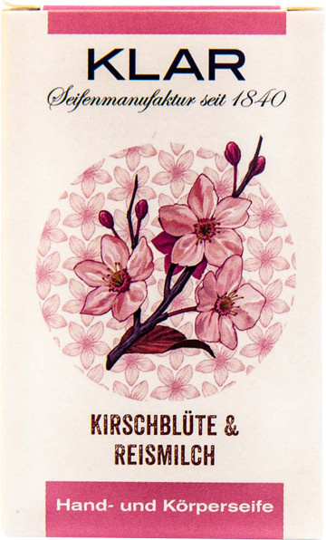 klarstein Kirschblüten & Reismilchseife, pink, multicolour - Bild 1