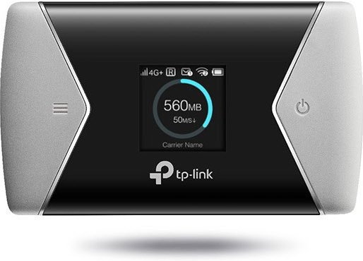 TP-Link M7650 Mobiler WLAN-Router mit 5G und LTE, Dual-Band, Schwarz/Silber - Bild 1