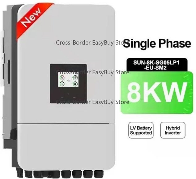 Deye Hybrid-Wechselrichter 8 kW einphasig SUN-3.6/5/6/7/7.6/8K-SG05LP1-EU 8 kVA - Bild 1