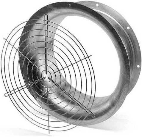Helios Ansaugdüse ASD-SGD 225 Ventilator-Anschluss aus verzinktem Stahl in Silber - Bild 1