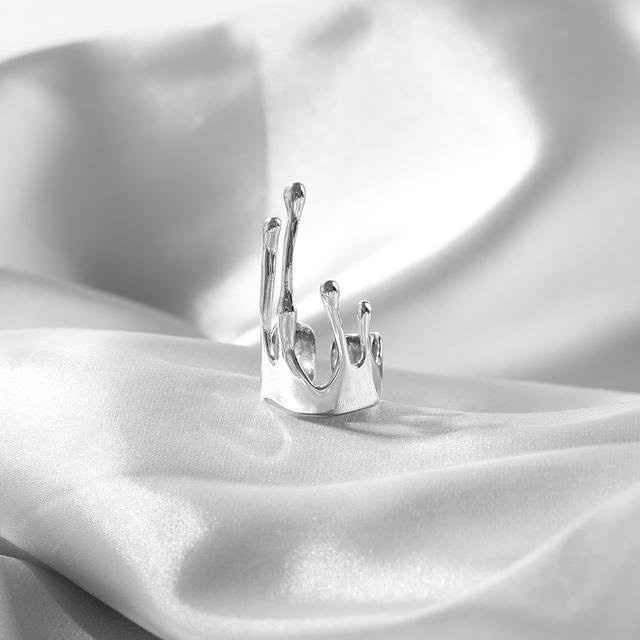 Lost Lady Ring, Zinklegierung, Weiß, Damen - Bild 1