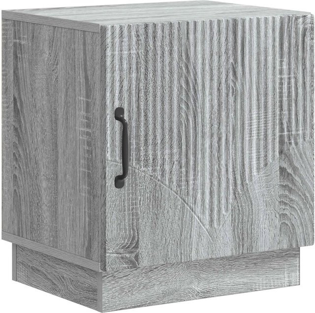 vidaXL Nachttisch in Grau Sonoma im Vintage-Design aus Holzwerkstoff, B/T/H: 43 x 34,5 x 47 cm - Bild 1