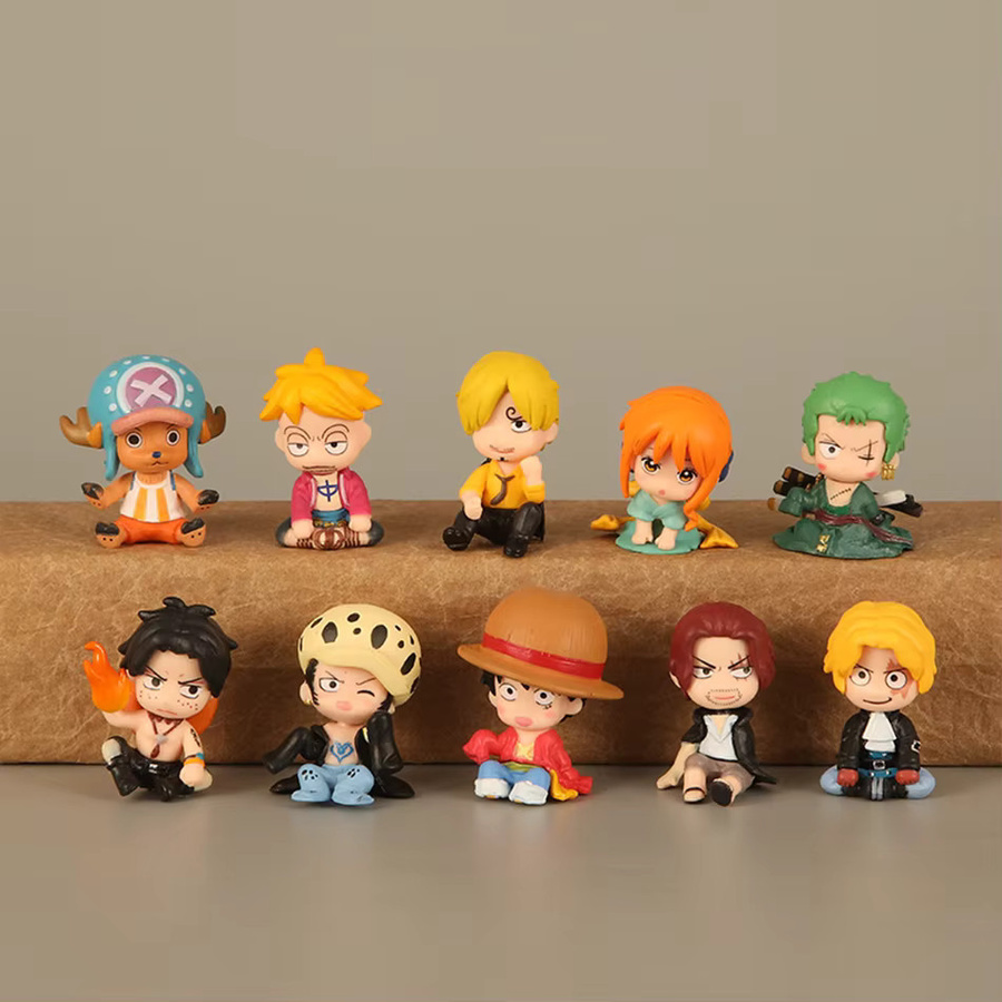 Bandai One Piece Figuren-Set, 10-teiliges Set - Bild 4