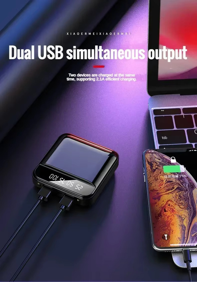 OnePlus Mini Powerbank mit 10000 mAh Kapazität und LED Digital Display in Weiß - Bild 6