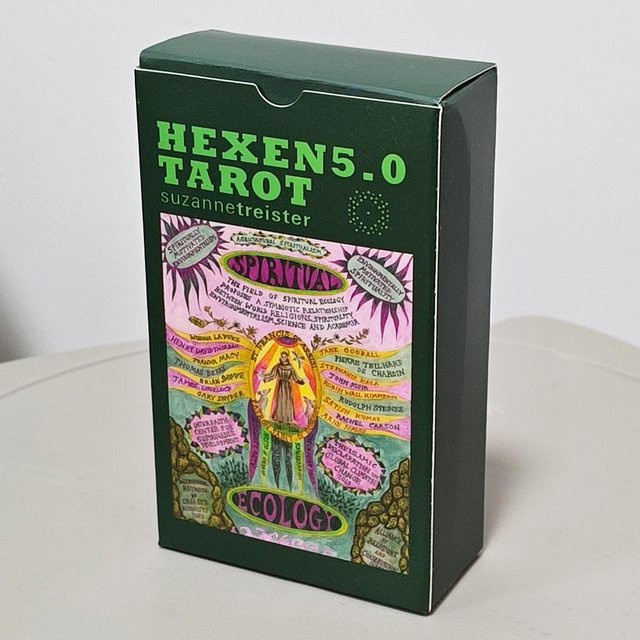 Wicked Stuff Hexen 5.0 Tarot Deck, 78 Tarotkarten, grün - Bild 1