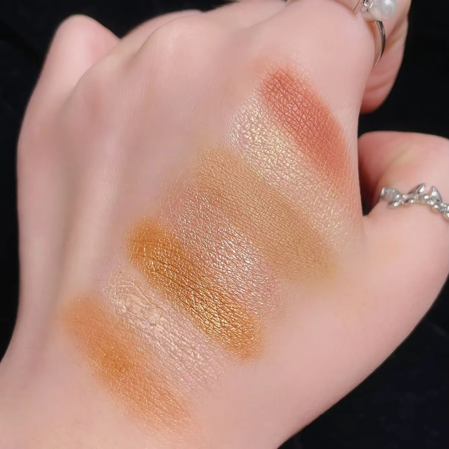 MYHO California Sunset Lidschatten-Palette, 16 Farben, Rosa-Braun, Damen - Bild 1