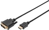 Digitus HDMI auf DVI-D Adapterkabel in Schwarz - Bild 1