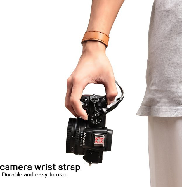 LVSHE Kamera-Handschlaufe mit Quick Release für spiegellose Kameras und DSLR von Canon, Nikon, Sony und Fujifilm - Bild 1