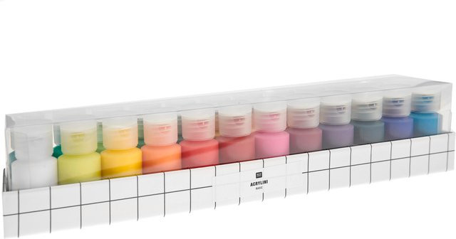 Rico Design Acrylfarben Set Basic Multicolor - Bild 1