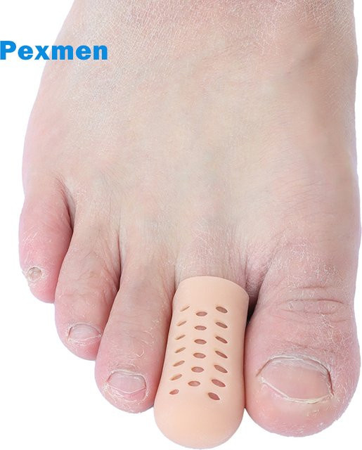 Pexmen Gel-Zehenkappen Zehenschutz, Unisex - Bild 1