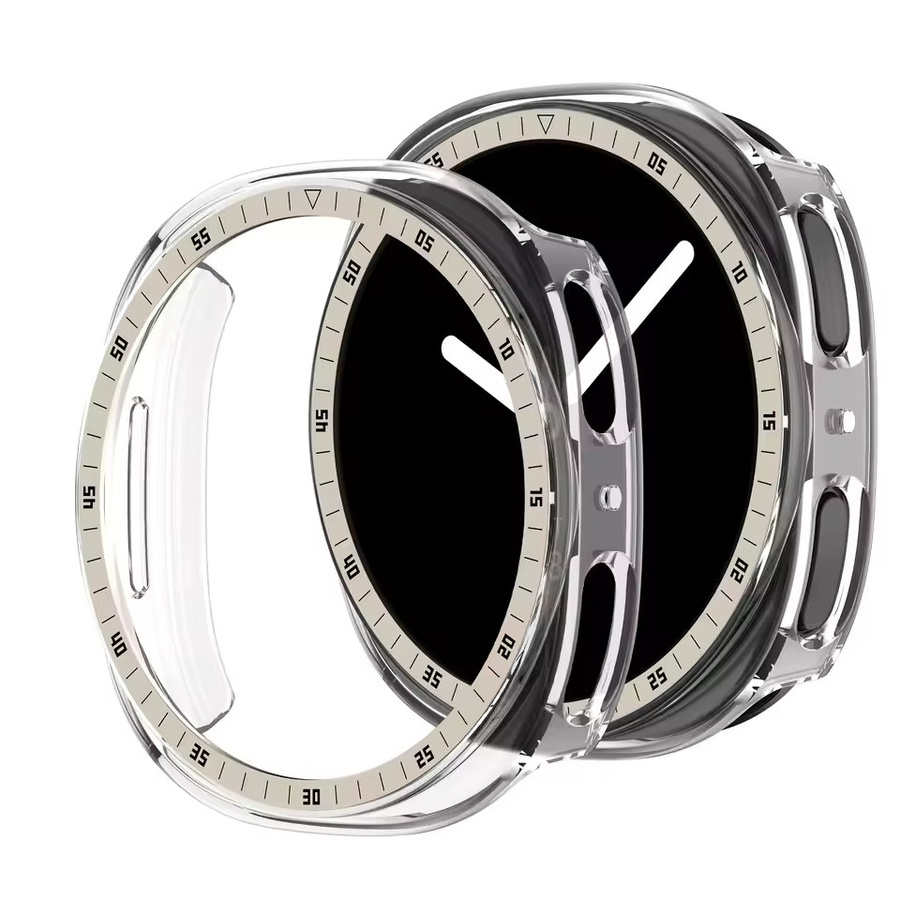 CHIICSMART Schutzhülle für Samsung Galaxy Uhr 8, Kunststoff, Silber - Bild 2