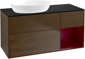 V&B Waschtischunterschrank Finion Wandbeleuchtung in lackierter Ausführung, Breite: 120 cm, Tiefe: 50,1 cm, Höhe: 50,1 cm - Bild 1