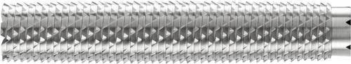 PFERD Hartmetallfeile Rund Ø 10,0 mm, Länge: 50 mm, Silber, für Stahl und Stahlwerkstoffe > 54 HRC - Bild 1