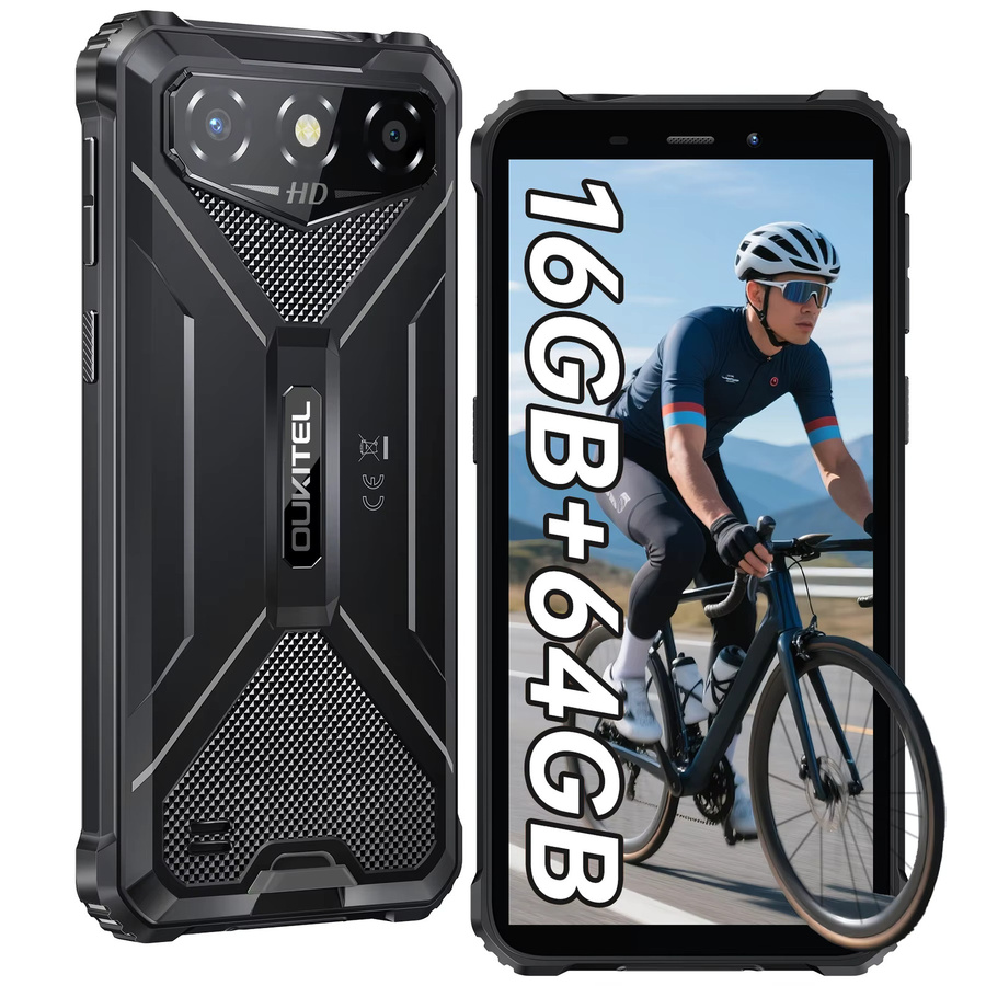 Oukitel G3 Robustes Android Smartphone mit 256 GB Speicher, 6 Zoll HD-Display, 6300 mAh Akku und IP68/IP69K Zertifizierung in Schwarz oder Grün - Bild 6