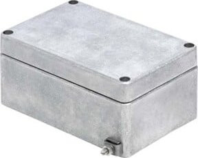Weidmüller Alu-Gehäuse KLIPPON K21 Wandmontage Silber - Bild 1