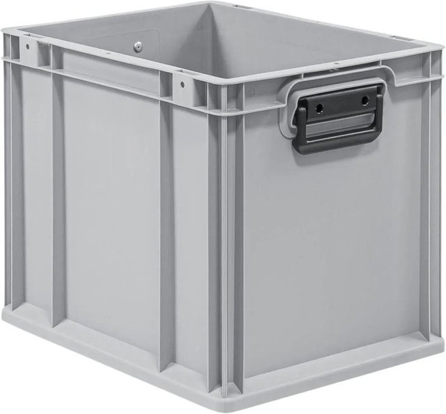 PROREGAL Eurobox Nextgen Portable Duo Transportbox Grau H x B x T: 40 x 32 x 30 cm - Bild 1