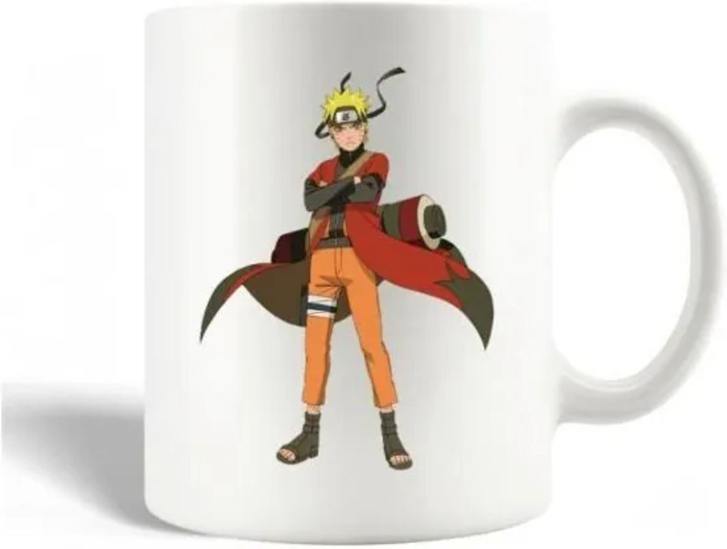 CAPACHEAP Keramiktasse Naruto Manga Anime Porträt in Weiß - Bild 1
