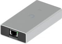 Ubiquiti 10G Ethernet Adapter UACC-Adapter-RJ45-USBC-10GE LAN-Adapter mit USB-C Anschluss in Silber und Weiß - Bild 1
