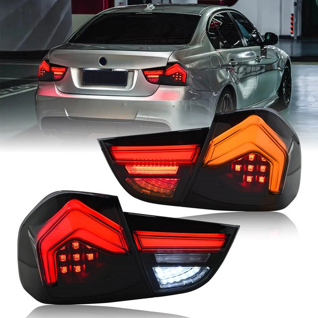 Rückleuchten für BMW 3er E90 E91 Limousine 2009–2012, Farbe: Rot - Bild 1
