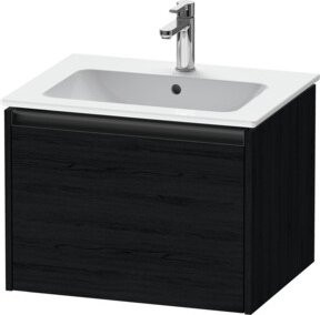 Duravit Waschtischunterschrank Ketho.2 in Weiß mit einem Auszug, wandhängend, B: 61 cm, T: 48 cm, H: 44 cm - Bild 1