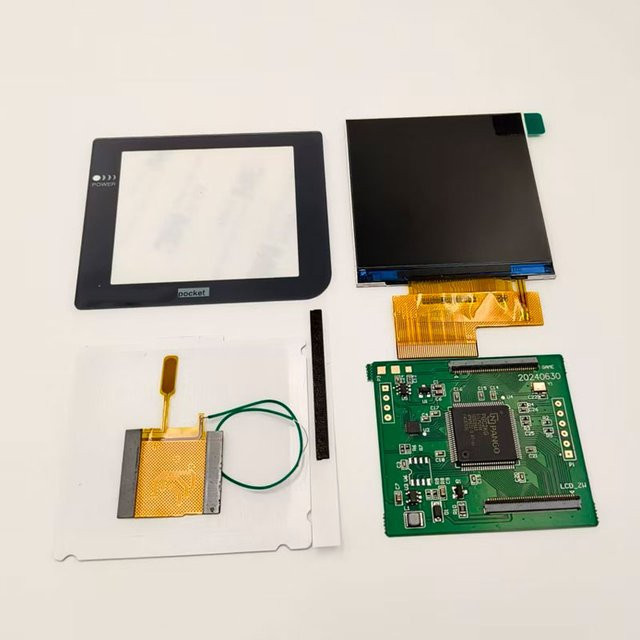 FUCHU IPS LCD-Bildschirm für GameBoy Pocket, 2,6 Zoll Hochhelligkeits-Display - Bild 1