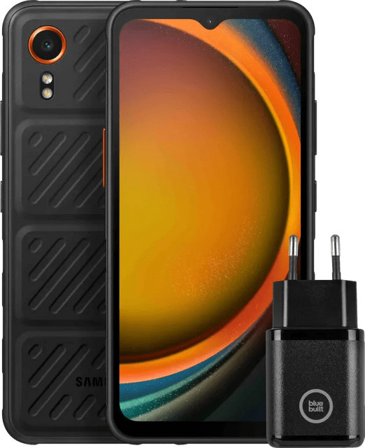 Samsung Galaxy Xcover 7 128GB 5G Enterprise Edition Schwarz mit 25W Ladegerät Schwarz - Bild 1
