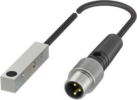 Balluff Induktiver Näherungsschalter BES Q05AC-PSC15B-EP00,3-GS49 BES03UW bündig PNP Schließer Silber B/T/H: 25 x 5 x 5 mm - Bild 1