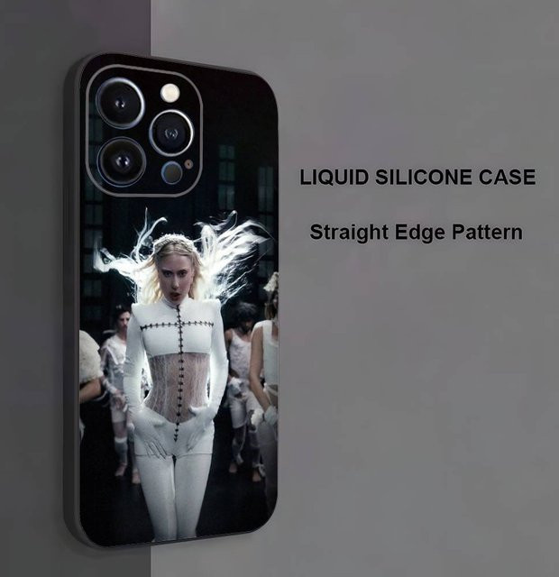 L-Lady G-Gaga Abracadabra Handyhülle aus weichem Silikon für iPhone Modelle in Schwarz - Bild 1