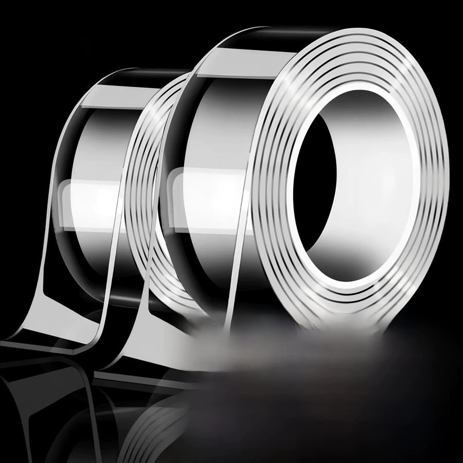 Extra starkes doppelseitiges Nano-Klebeband, transparent, wiederverwendbar und wasserdicht - Bild 6
