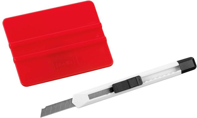 d-c-fix Klebefolien-Verarbeitungs-Set aus Gummi in Rot und Weiß, 2-teilig - Bild 1