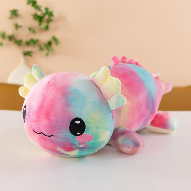 Yiran Health & Beauty Kawaii Axolotl Plüschtier, Kuscheltier, ab 14 Jahren - Bild 1