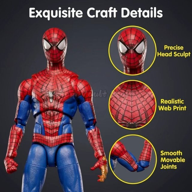 Marvel Legends Series The Amazing Spider-Man, Actionfigur, 6-Zoll-Sammlermodell - Bild 1