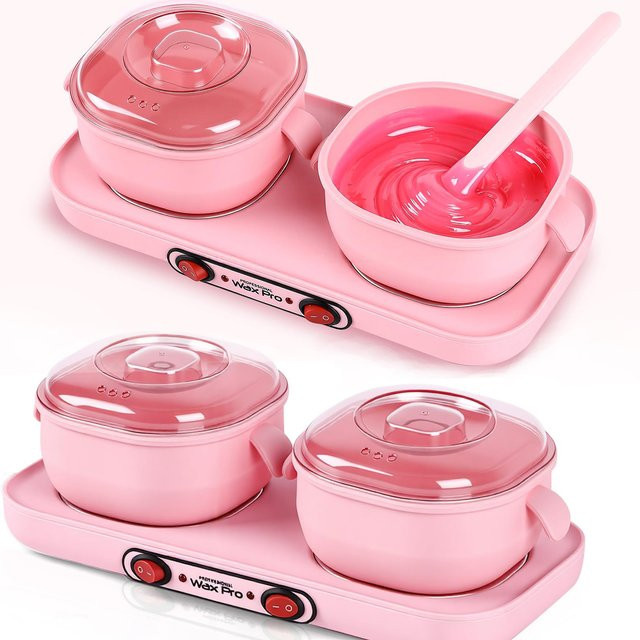 Beauty Star Silikon-Wachswärmer, Pink, Damen - Bild 1