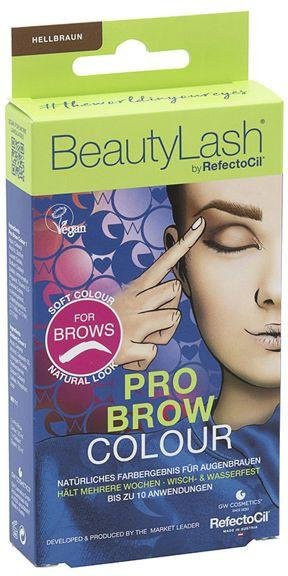 BEAUTYLASH PRO Augenbrauen-Färbe-Set, Hellbraun - Bild 1