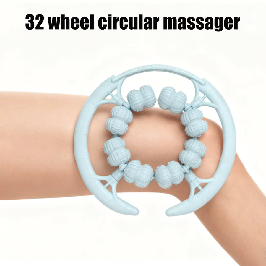 JWWMMJ Cellulite-Handrolle mit 32 Rädern zur Beinmassage - Bild 1