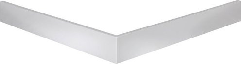 Schulte Duschwannenschürze ExpressPlus in Weiss, B/T/H: 90 x 90 x 11 cm - Bild 1