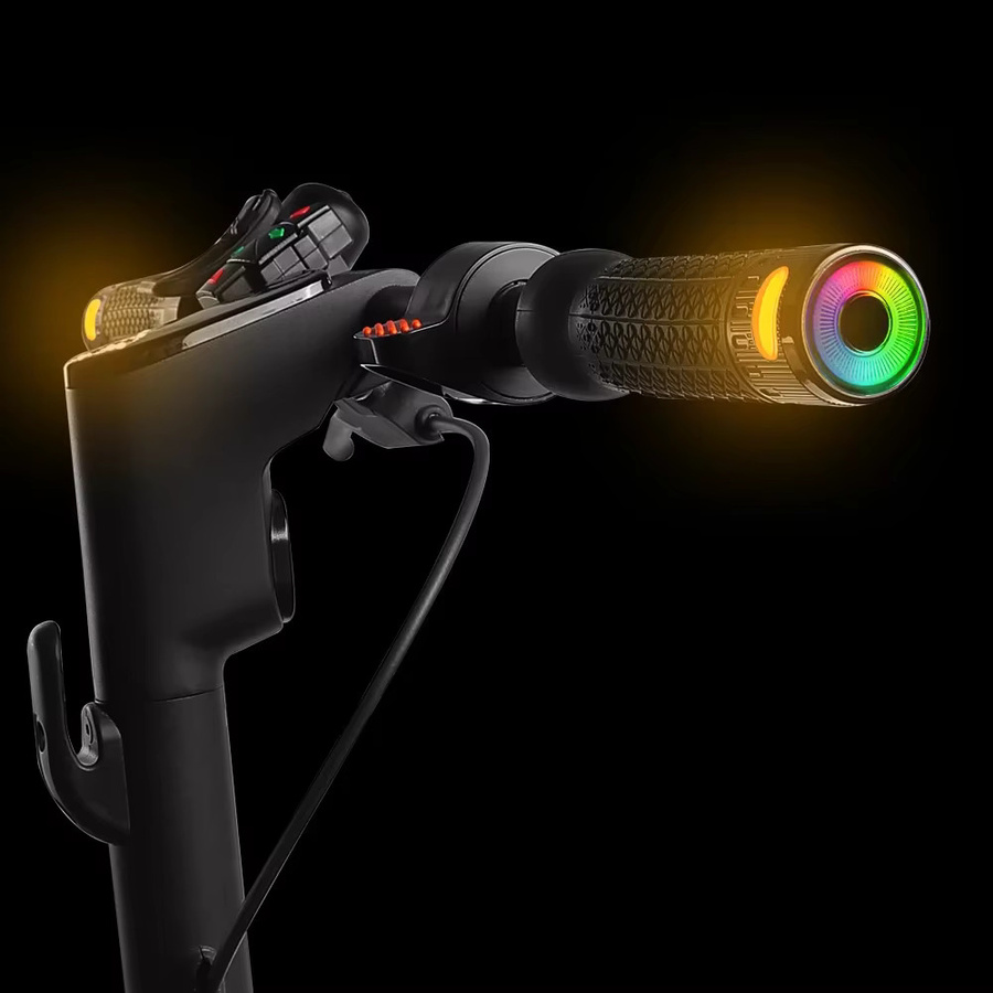 Xiaomi Drahtlose Lenkergriffe mit Blinkern und Fernbedienung für M365, Pro2, 1S, Mi3 und Ninebot MAX G30, F20, F30 E Roller, Schwarz - Bild 2