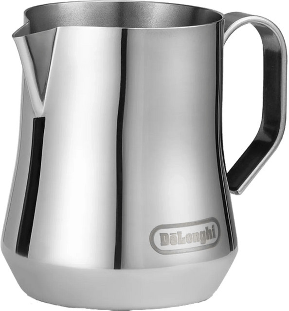 De'Longhi Milchaufschäumkännchen DLSC060 in Silber, 350 ml - Bild 1
