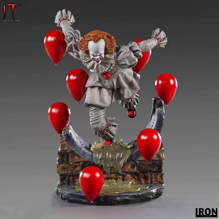 Iron Studios Stephen King's It Pennywise, Actionfigur, PVC-Statue - Bild 3