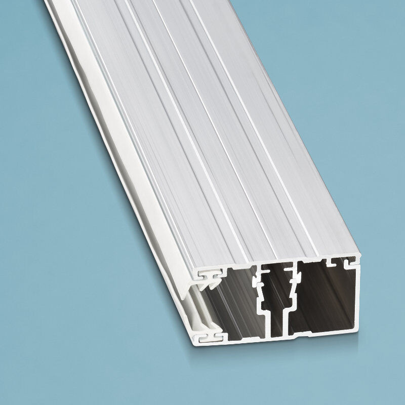 Scobalit Rand Verlegeprofil aus Aluminium in Silber Mill Finish für 16 mm Stegplatten, Breite: 60 mm - Bild 1
