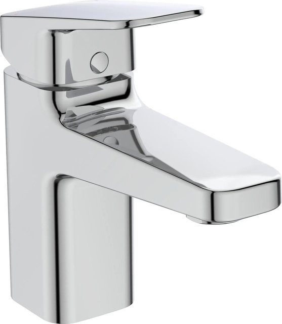 Ideal Standard Waschtischarmatur Ceraplan in Chrom mit PushOpen-Ventil und Einhebelmischer - Bild 1