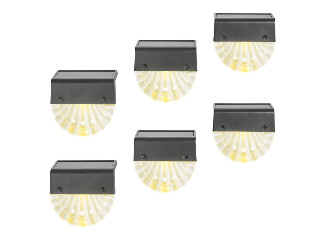 LIVARNO LED-Solarleuchten, 6er-Set, rund - Bild 3