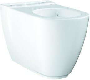 Grohe Stand-WC Essence spülrandlos aus Keramik in Alpinweiß mit universalem Abgang und Soft-Close-Funktion - Bild 1