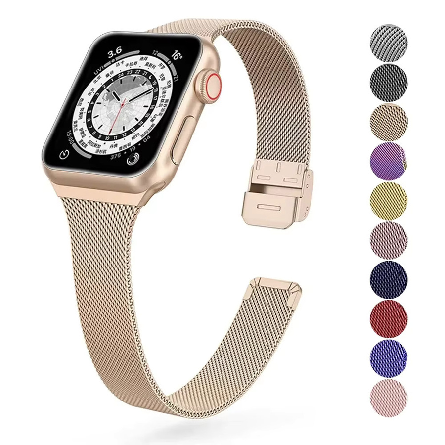 NEY Uhrenarmband Milanaise, Edelstahl, Unisex, Apple Watch - Bild 2