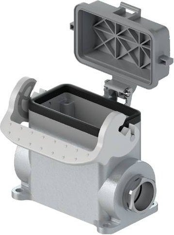 Wieland Electric Gehäuseunterteil 73.342.0635.0 in Grau aus Aluminium - Bild 1